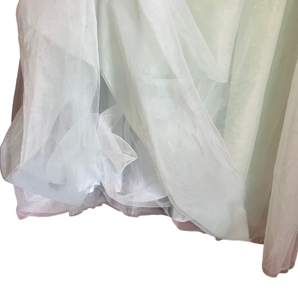 J. Crew cool mint tulle ball skirt. Size 0 - Picture 12 of 16
